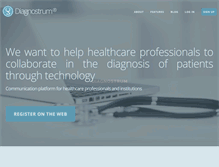 Tablet Screenshot of diagnostrum.com